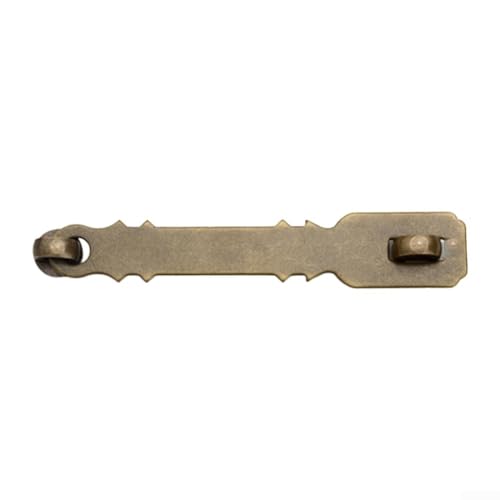 Vintage Messingriegel Elegantes chinesisches Design für Holztüranwendungen (Bronze) von Springwillfly