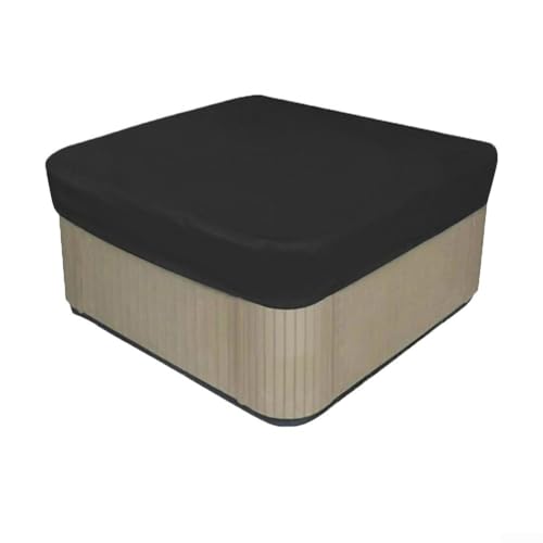 Wasserdichte Abdeckung für Outdoor-Spa, schwarze Polyacrylnitril-Faser, zuverlässiger Schutz vor Staub und Regen Wasserdichte Abdeckung für Outdoor-Spa, schwarze Polyacrylnitril-Faser, zuverlässiger Schutz vor Staub und Regen von Springwillfly