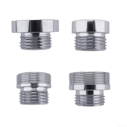 Wasserhahn-Adapter-Set 4-teilig für hartes Wasser, benutzerfreundliches Design für einfache Installation auf Standard-Wasserhahn-Typen von Springwillfly