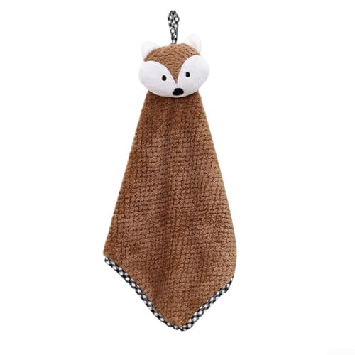 Weiches und sanftes Bärentuch zum Trocknen der Hände oder Reinigung mit einem entzückenden Design (Kaffee) von Springwillfly