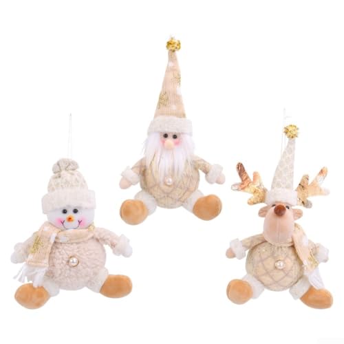 Weihnachtsmann-Puppe zum Aufhängen an Bäumen und Tischdekoration, geeignet für Regale, Kamine und Feiertage Weihnachtsmann-Puppe zum Aufhängen an Bäumen und Tischdekoration, geeignet für Regale, Kamine und Feiertage von Springwillfly