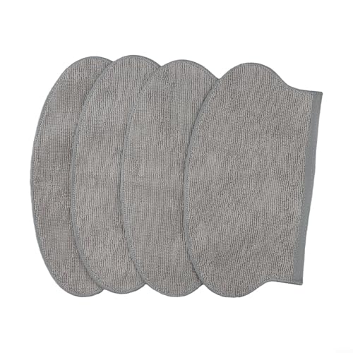 Wischmopp-Pad-Ersatz-Set für Eureka NER600 Saugroboter, 4 oder 10 Stück (4 Stück) von Springwillfly