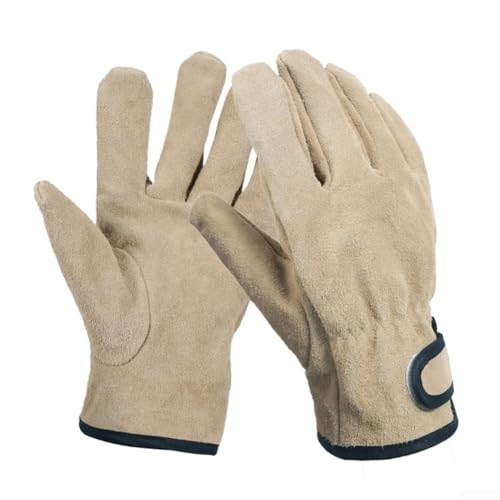 Zuverlässige Grillhandschuhe zum Grillen und Kochen im Freien mit weichem Polyester-Futter (gelb) von Springwillfly