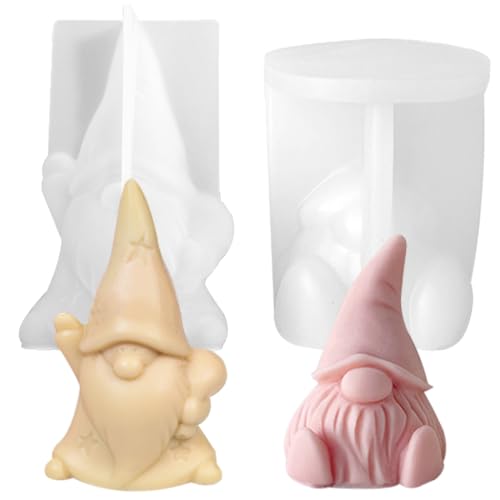Sprinlot Silikonform Weihnachten, 2Pcs Silikonform Wichtel, Silikonformen Zwerg Epoxidharz DIY, Christmas Resin Harzformen, Geschenk Weihnachten Geburtstag Familie Freunde Sprinlot Silikonform Weihnachten, 2Pcs Silikonform Wichtel, Silikonformen Zwerg Epoxidharz DIY, Christmas Resin Harzformen, Geschenk Weihnachten Geburtstag Familie Freunde von Sprinlot