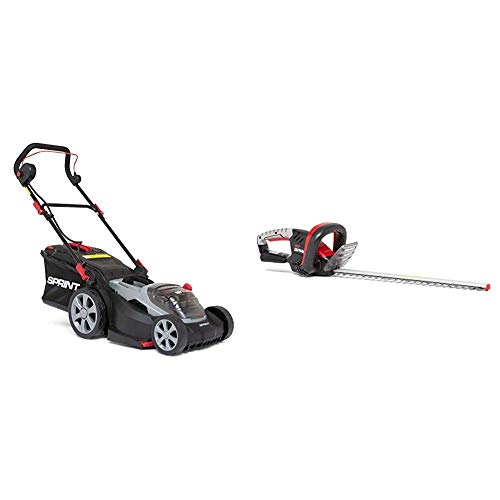 Sprint 18V Lithium-Ionen 37 cm Akku-Rasenmäher 370P18V 18V Lithium Ionen Heckenschere von Briggs & Stratton