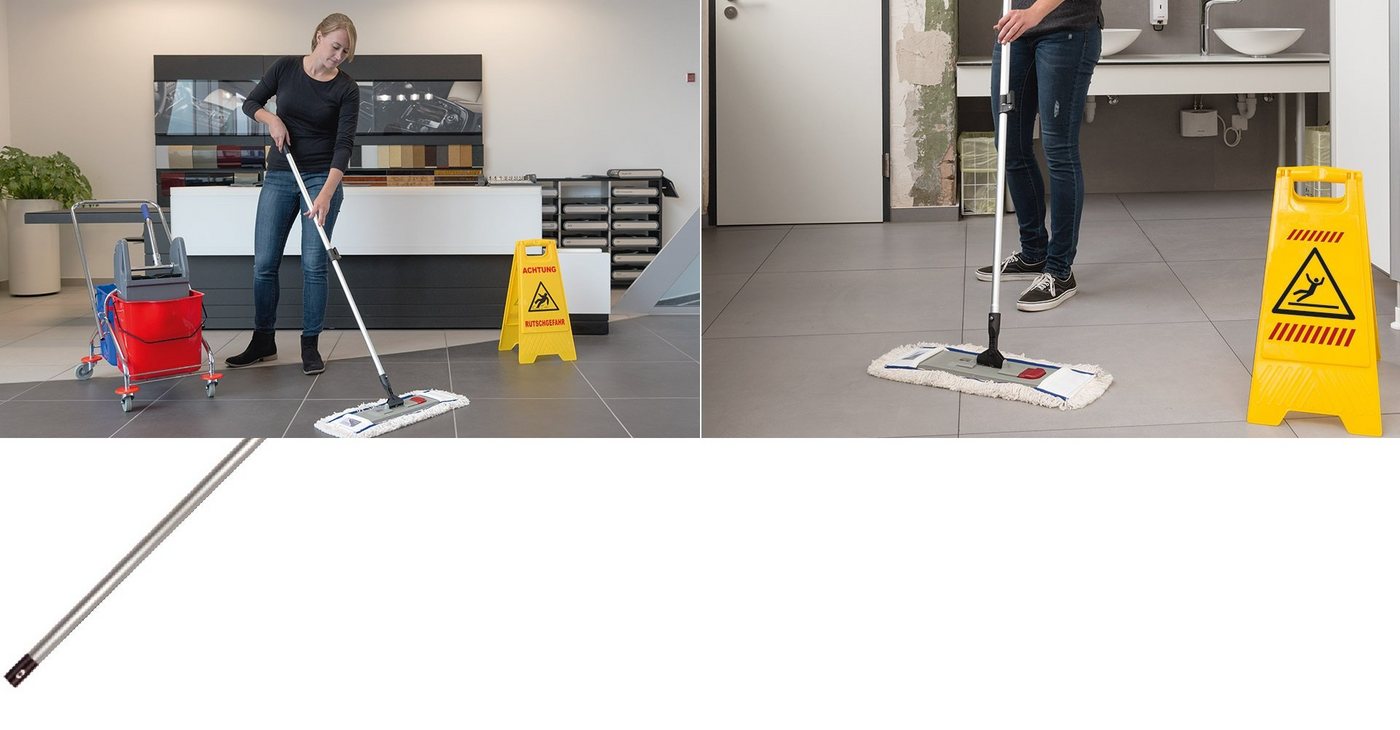 Sprintus Wischmopp Magic Klick + Teleskopstiel + 1 Baumwollmop + 1 Microfasermop Sprintus Wischmopp Magic Klick + Teleskopstiel + 1 Baumwollmop + 1 Microfasermop von Sprintus