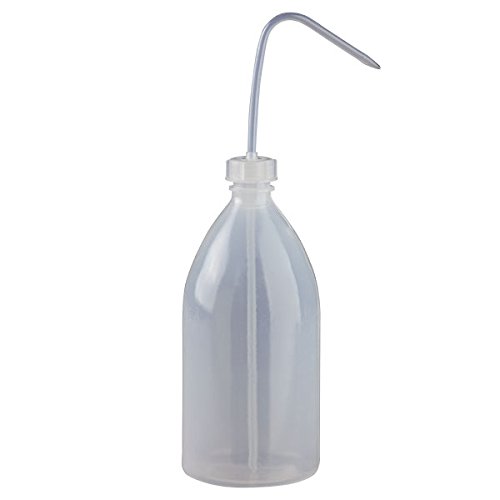 Spritzflaschen 3 x 1000ml rund natur aus LDPE inkl. Schraubverschluss mit Steigrohr (Spritzverschluss), Laborflasche*** von Spritzflaschen