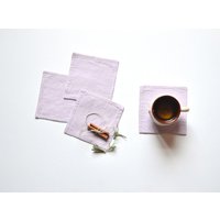 Weichen Lavendel Leinen Untersetzer/Reines Table Bettwäsche Kaffee von SproutLinen