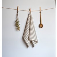 steingewaschene Leinen Geschirrtuch/Küche Handtuch Natürliche Umweltfreundlich Handgemachte von SproutLinen