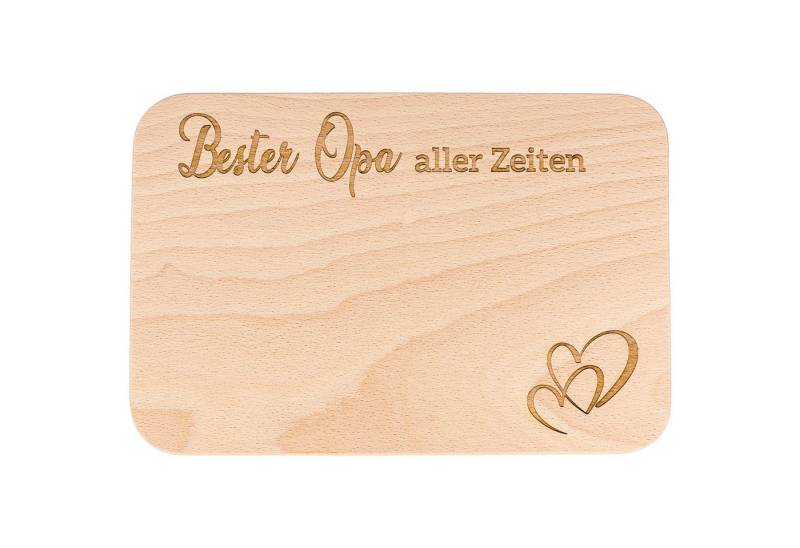 Spruchreif® Frühstücksbrett · Frühstücksbrettchen aus Holz mit Gravur · Geschenk für Großeltern von Spruchreif®