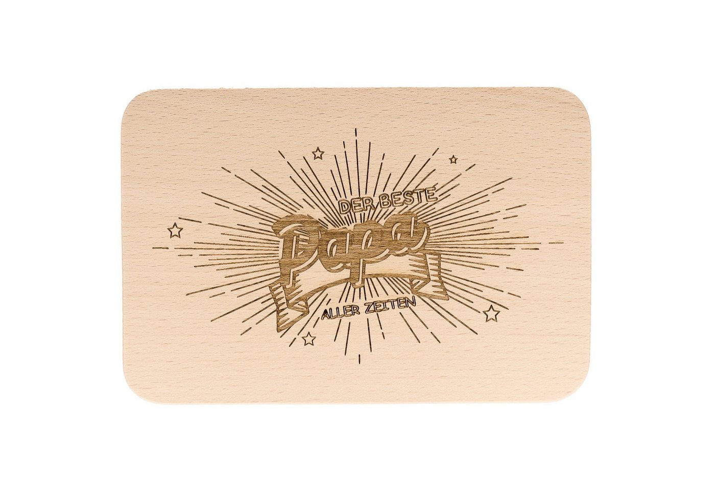 Spruchreif® Frühstücksbrett · Frühstücksbrettchen aus Holz mit Gravur · Geschenk für Großeltern von Spruchreif®