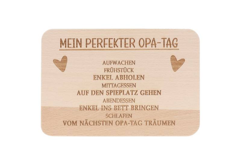 Spruchreif® Frühstücksbrett · Frühstücksbrettchen aus Holz mit Gravur · Geschenk für Großeltern von Spruchreif®