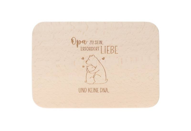 Spruchreif® Frühstücksbrett Frühstücksbrettchen aus Holz mit Gravur, Geschenke für Stiefeltern von Spruchreif®