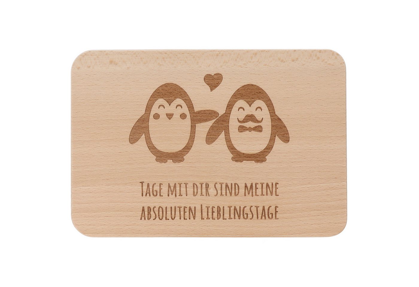Spruchreif® Frühstücksbrett Frühstücksbrettchen aus Holz mit Gravur · Geschenk zum Geburtstag von Spruchreif®