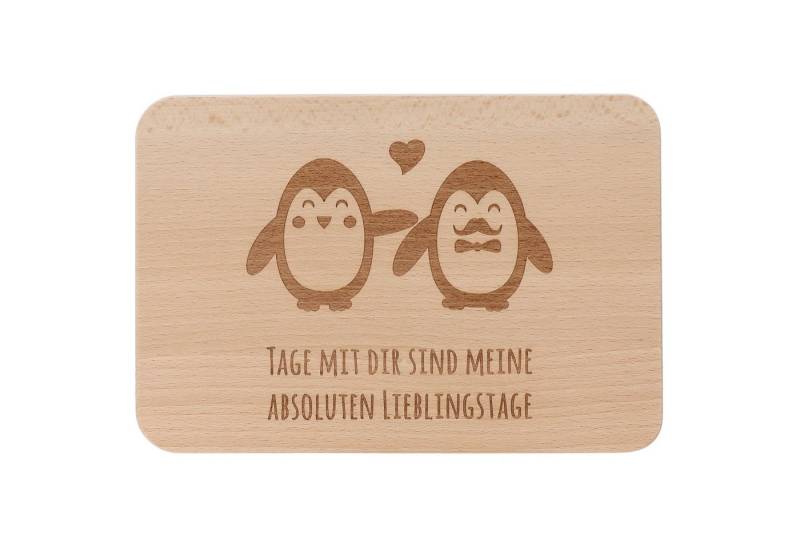 Spruchreif® Frühstücksbrett Frühstücksbrettchen aus Holz mit Gravur · Geschenk zum Geburtstag von Spruchreif®