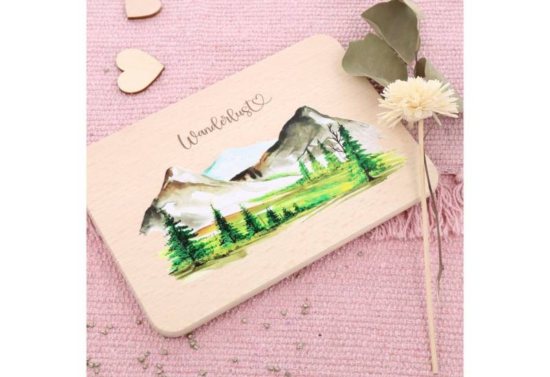 Spruchreif® Frühstücksbrett Frühstücksbrettchen aus Holz mit UV-Druck, Geschenkidee von Spruchreif®