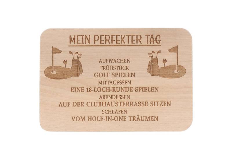Spruchreif® Frühstücksbrett Holz-Frühstücksbrettchen · Brotzeitbrett mit Gravur · Geschenk Hobby von Spruchreif®