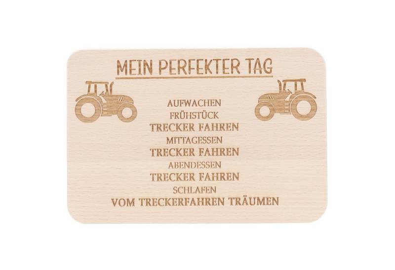 Spruchreif® Frühstücksbrett Holz-Frühstücksbrettchen · Brotzeitbrett mit Gravur · Geschenk Hobby von Spruchreif®