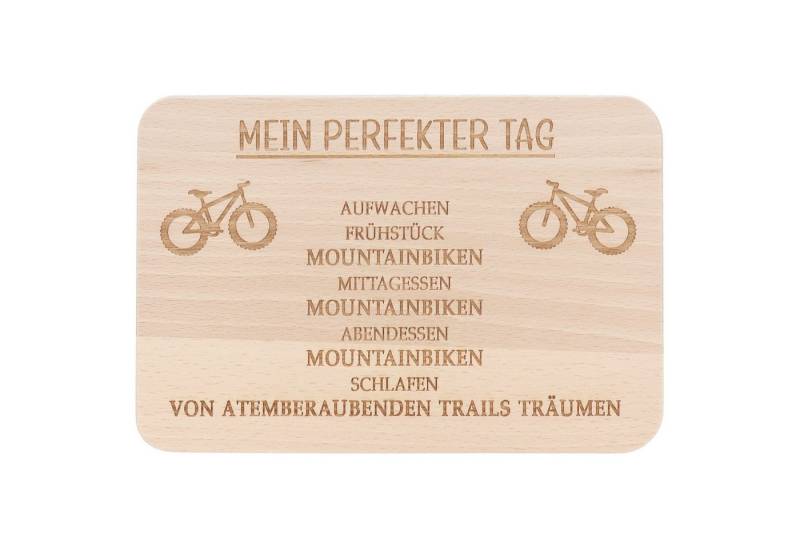 Spruchreif® Frühstücksbrett Holz-Frühstücksbrettchen · Brotzeitbrett mit Gravur · Geschenk Hobby von Spruchreif®