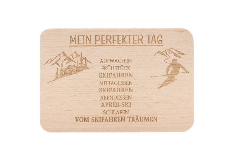 Spruchreif® Frühstücksbrett Holz-Frühstücksbrettchen · Brotzeitbrett mit Gravur · Geschenk Hobby von Spruchreif®
