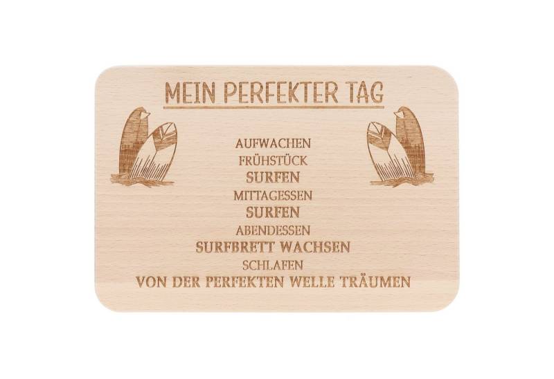 Spruchreif® Frühstücksbrett Holz-Frühstücksbrettchen · Brotzeitbrett mit Gravur · Geschenk Hobby von Spruchreif®