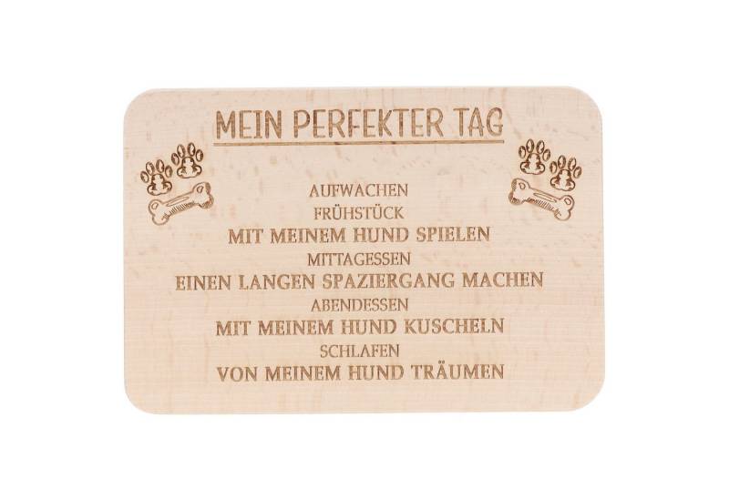 Spruchreif® Frühstücksbrett Holz-Frühstücksbrettchen · Brotzeitbrett mit Gravur · Geschenk Hobby von Spruchreif®