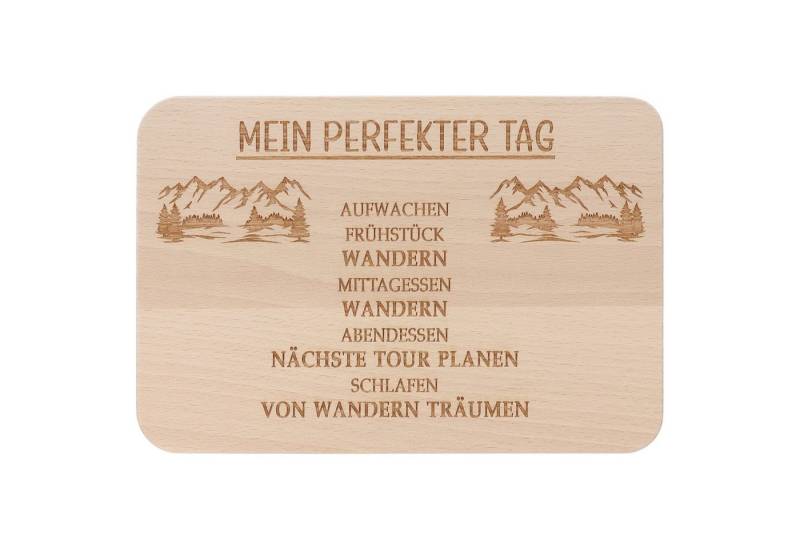 Spruchreif® Frühstücksbrett Holz-Frühstücksbrettchen · Brotzeitbrett mit Gravur · Geschenk Hobby von Spruchreif®