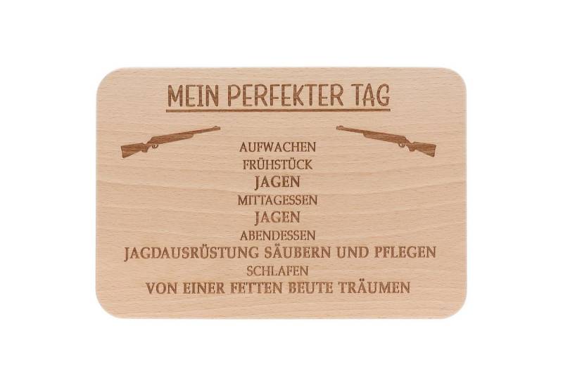 Spruchreif® Frühstücksbrett Holz-Frühstücksbrettchen · Brotzeitbrett mit Gravur · Geschenk Hobby von Spruchreif®