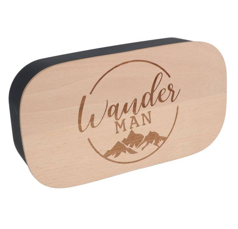 Spruchreif® Lunchbox Lunchbox mit graviertem Frühstücksbrettchen · Brotdose für Wanderer von Spruchreif®