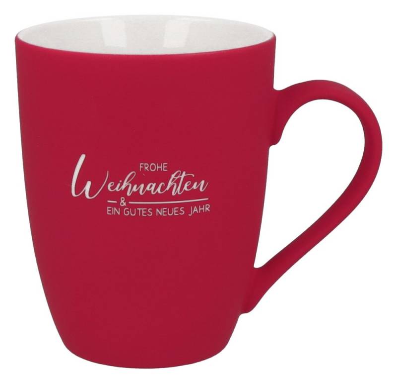 Spruchreif® Tasse SOFT-TOUCH-Tasse mit Gravur, Geschenk Weihnachten, Wichtelgeschenk von Spruchreif®