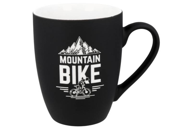Spruchreif® Tasse SOFT-TOUCH-Tasse mit Gravur·Geschenk für Radfahrer und Mountain Biker von Spruchreif®