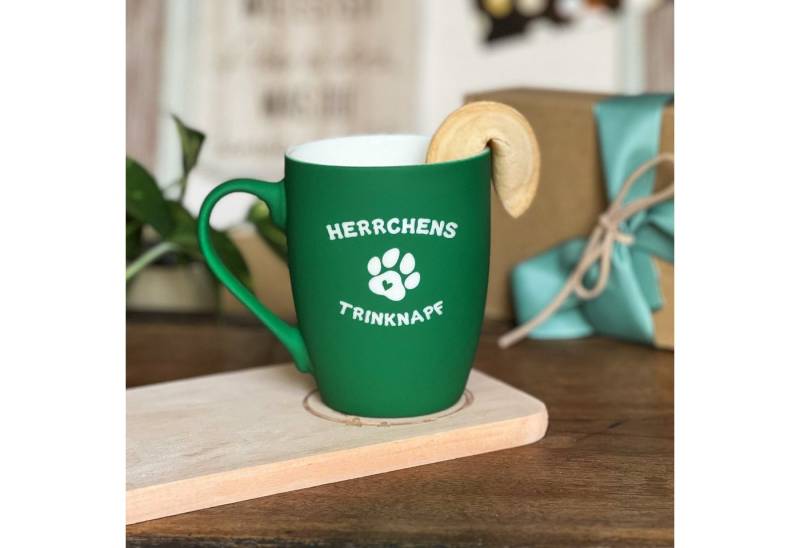 Spruchreif® Tasse SOFT-TOUCH-Tasse mit beidseitiger Gravur, Geschenke für die Familie von Spruchreif®
