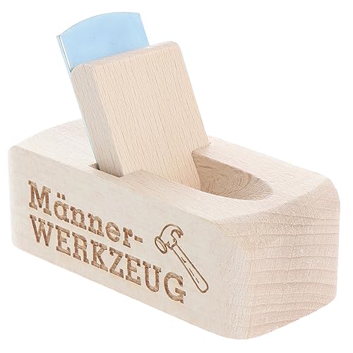 Spruchreif · Flaschenöffner aus Holz mit Gravur · Bierhobel mit Spruch · perfektes Männergeschenk (Männerwerkzeug) von Spruchreif