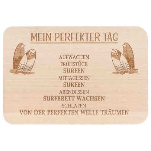 Spruchreif · Frühstücksbrettchen Surfen · Brotzeitbrett mit Gravur · Geschenke für Surfer · Geschenk Surfen Spruchreif · Frühstücksbrettchen Surfen · Brotzeitbrett mit Gravur · Geschenke für Surfer · Geschenk Surfen von Spruchreif