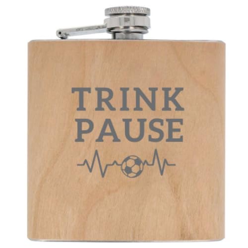 Spruchreif | Flachmann "Trinkpause" | Edelstahl-Flachmann mit Gravur | Geschenk für Männer & Outdoor-Fans | 170 ml | 12 x 10 x 3 cm | matt gebürstet | nicht spülmaschinengeeignet Spruchreif | Flachmann "Trinkpause" | Edelstahl-Flachmann mit Gravur | Geschenk für Männer & Outdoor-Fans | 170 ml | 12 x 10 x 3 cm | matt gebürstet | nicht spülmaschinengeeignet von Spruchreif