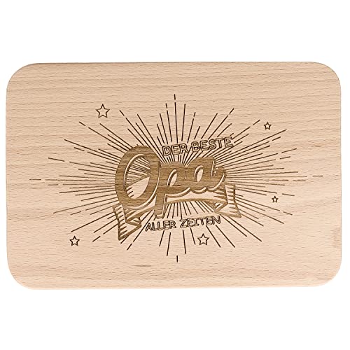 Spruchreif · Frühstücksbrettchen Papa · Brotzeitbrett mit Gravur · Geschenk für Großeltern · Geschenk Opa · Vatertag "Der beste Opa aller Zeiten" Spruchreif · Frühstücksbrettchen Papa · Brotzeitbrett mit Gravur · Geschenk für Großeltern · Geschenk Opa · Vatertag "Der beste Opa aller Zeiten" von Spruchreif