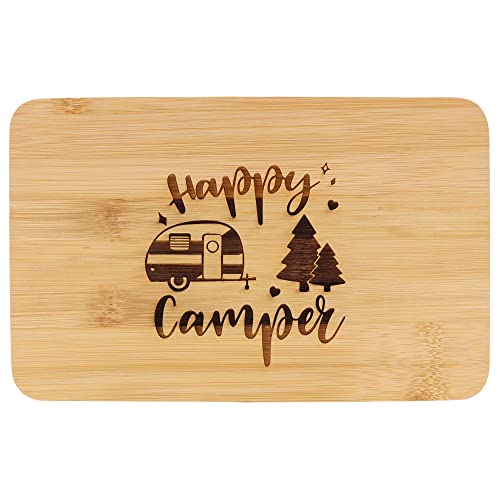 Spruchreif | Frühstücksbrettchen aus Bambus | Brotzeitbrett mit Gravur | Frühstücksbrettchen mit Gravur | Geschenk für Camper | Camping Geschenke | Happy Camper Spruchreif | Frühstücksbrettchen aus Bambus | Brotzeitbrett mit Gravur | Frühstücksbrettchen mit Gravur | Geschenk für Camper | Camping Geschenke | Happy Camper von Spruchreif