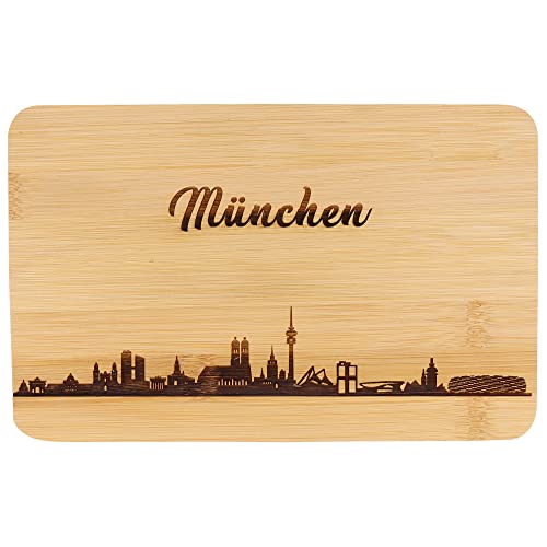 Spruchreif | Frühstücksbrettchen aus Bambus | Brotzeitbrett mit Gravur | Städte Geschenk | München Geschenke | Frühstücksbrettchen Skyline Gravur | München Skyline Spruchreif | Frühstücksbrettchen aus Bambus | Brotzeitbrett mit Gravur | Städte Geschenk | München Geschenke | Frühstücksbrettchen Skyline Gravur | München Skyline von Spruchreif