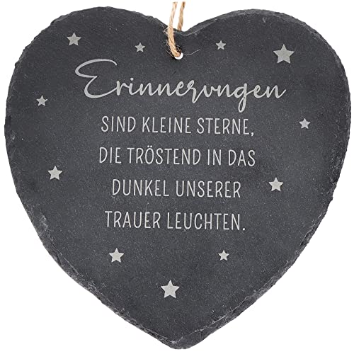 Spruchreif | Großes Schieferherz mit Gravur | Schieferherz mit Spruch | Schiefertafel in Herzform mit Kordel zum Aufhängen | Wanddeko | Erinnerung | Andenken | Dekoherz Trauer | Vermisse Dich Spruchreif | Großes Schieferherz mit Gravur | Schieferherz mit Spruch | Schiefertafel in Herzform mit Kordel zum Aufhängen | Wanddeko | Erinnerung | Andenken | Dekoherz Trauer | Vermisse Dich von Spruchreif