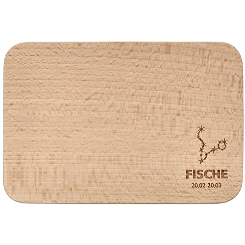 Spruchreif | Holzbrettchen mit Sternbild Fisch | Frühstücksbrettchen mit Gravur Sternzeichen Fisch | Brotzeitbrett mit Sternzeichenmotiv | Sternzeichengeschenke | Geschenk Sternzeichen Spruchreif | Holzbrettchen mit Sternbild Fisch | Frühstücksbrettchen mit Gravur Sternzeichen Fisch | Brotzeitbrett mit Sternzeichenmotiv | Sternzeichengeschenke | Geschenk Sternzeichen von Spruchreif