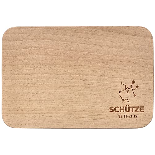 Spruchreif | Holzbrettchen mit Sternbild Schütze | Frühstücksbrettchen mit Gravur Sternzeichen Schütze | Brotzeitbrett mit Sternzeichenmotiv | Sternzeichengeschenke | Geschenk Sternzeichen Spruchreif | Holzbrettchen mit Sternbild Schütze | Frühstücksbrettchen mit Gravur Sternzeichen Schütze | Brotzeitbrett mit Sternzeichenmotiv | Sternzeichengeschenke | Geschenk Sternzeichen von Spruchreif
