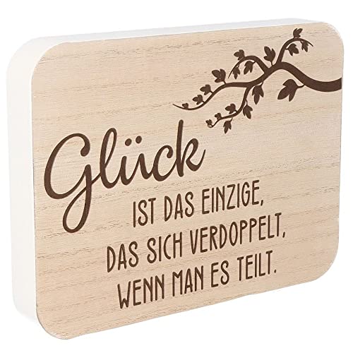 Spruchreif I Spruchtafel I Deko-Tafel mit Spruch I Aufsteller aus Holz mit Spruch I Deko Aufsteller mit Schriftzug I Geschenk Familie I Schilder mit Sprüchen I Hochzeitstag I Geschenk Hochzeit von Spruchreif