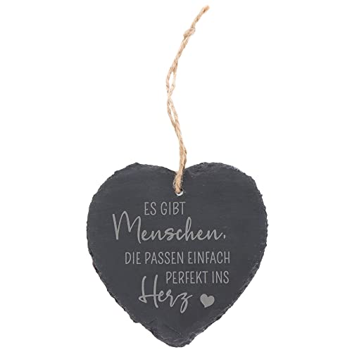 Spruchreif | Kleines Schieferherz mit Gravur | Schieferherz mit Spruch | Schiefertafel in Herzform mit Kordel zum Aufhängen | Wanddeko | Schiefer Türschild | Dekoherz Liebe | Hochzeit | Valentinstag Spruchreif | Kleines Schieferherz mit Gravur | Schieferherz mit Spruch | Schiefertafel in Herzform mit Kordel zum Aufhängen | Wanddeko | Schiefer Türschild | Dekoherz Liebe | Hochzeit | Valentinstag von Spruchreif