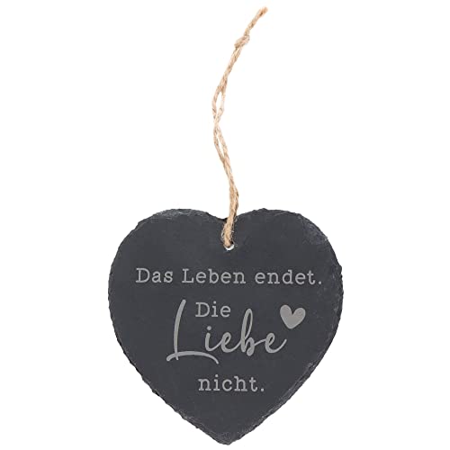 Spruchreif | Kleines Schieferherz mit Gravur | Schieferherz mit Spruch | Schiefertafel in Herzform mit Kordel zum Aufhängen | Wanddeko mit Sprüchen | Erinnerung Andenken | Dekoherz Trauer Spruchreif | Kleines Schieferherz mit Gravur | Schieferherz mit Spruch | Schiefertafel in Herzform mit Kordel zum Aufhängen | Wanddeko mit Sprüchen | Erinnerung Andenken | Dekoherz Trauer von Spruchreif