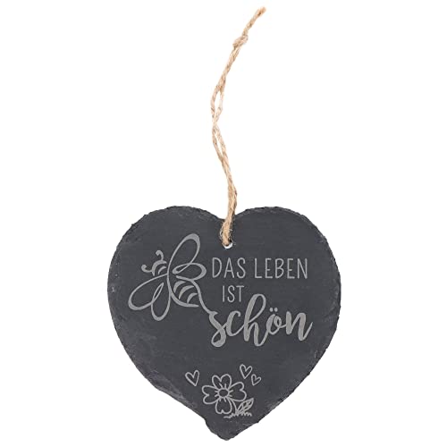 Spruchreif | Kleines Schieferherz mit Gravur | Schieferherz mit Spruch | Schiefertafel in Herzform mit Kordel zum Aufhängen | Wanddeko mit Sprüchen | Schiefer Türschild | Dekoherz Spruchreif | Kleines Schieferherz mit Gravur | Schieferherz mit Spruch | Schiefertafel in Herzform mit Kordel zum Aufhängen | Wanddeko mit Sprüchen | Schiefer Türschild | Dekoherz von Spruchreif