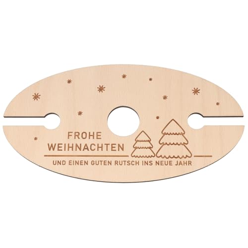 Spruchreif | Praktisches Geschenk für Weinliebhaber | Weinglashalter aus Holz | Holz Weinständer | Geschenkidee Holz | Geschenk zur Weihnachten von Spruchreif