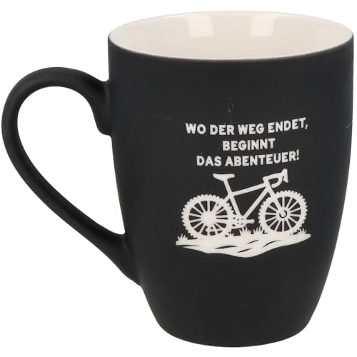 Spruchreif | SOFT-TOUCH-Tasse mit beidseitiger Gravur | Geschenk Radfahrer | Geschenkidee Garvelbike | 350 m Spruchreif | SOFT-TOUCH-Tasse mit beidseitiger Gravur | Geschenk Radfahrer | Geschenkidee Garvelbike | 350 m von Spruchreif