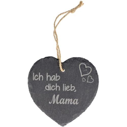 Spruchreif · Schieferherz Mama· kleines Schieferherz mit Gravur · Schiefertafel mit Kordel · Wanddeko · Mama Geschenk · Muttertagsgeschenk · Wandschild Spruchreif · Schieferherz Mama· kleines Schieferherz mit Gravur · Schiefertafel mit Kordel · Wanddeko · Mama Geschenk · Muttertagsgeschenk · Wandschild von Spruchreif
