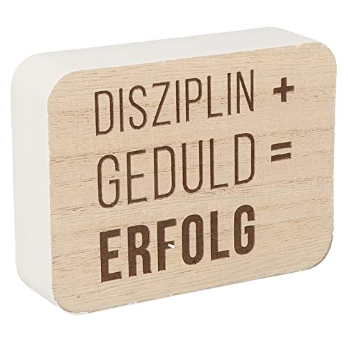 Spruchreif | Spruchtafel | Deko-Tafel mit Spruch | Aufsteller aus Holz mit Spruch | Deko Aufsteller mit Schriftzug | Schild mit Gravur | Wohnungsdeko | Gravur Geschenk | Motivierende Sprüche von Spruchreif