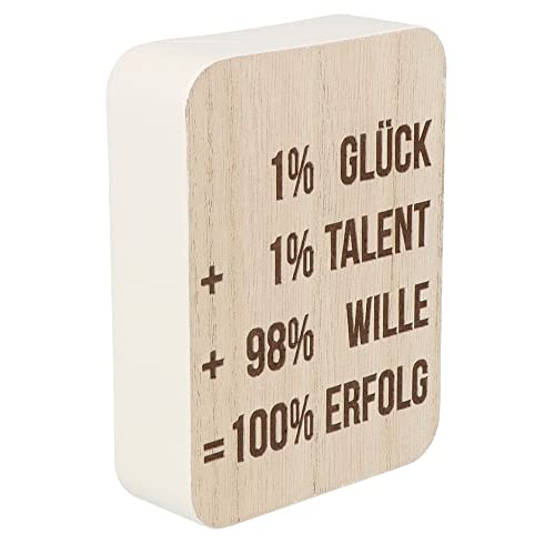 Spruchreif | Spruchtafel | Deko-Tafel mit Spruch | Holzaufsteller mit Spruch | Deko Aufsteller mit Schriftzug | Schild mit Gravur | Wohnungsdeko | Gravur Geschenk | Motivierende Sprüche von Spruchreif